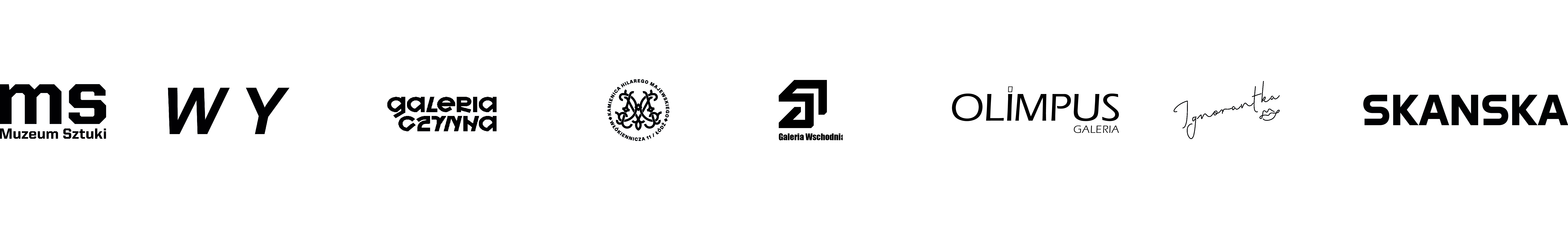 logotypy partnerów cyklu zdarzeń