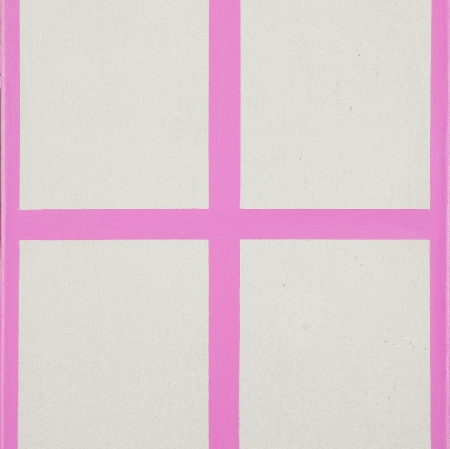 Servie Janssen "To okno" 2003-2004, malarstwo akrylowe, Kolekcja Muzeum Sztuki w Łodzi