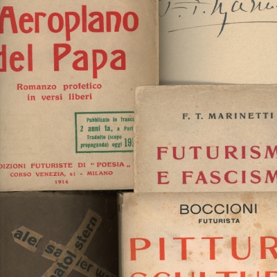 Covers of the Futurist books 
