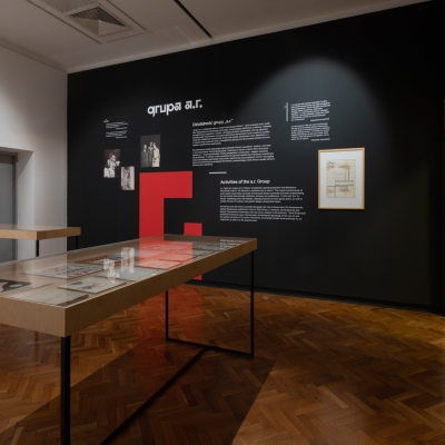 View on the exhibition "The Avant-garde Museum", photography: A. Zagrodzka
