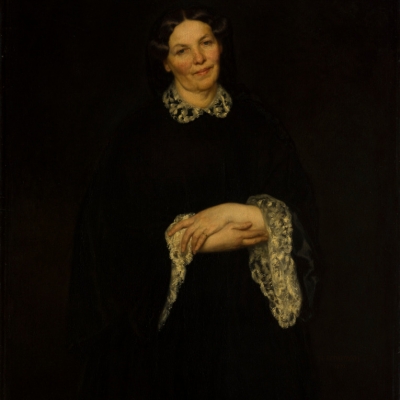 Henryk Rodakowski "Portrait of the Artist's Mother", 1853, Collection of Muzeum Sztuki in Łódź
