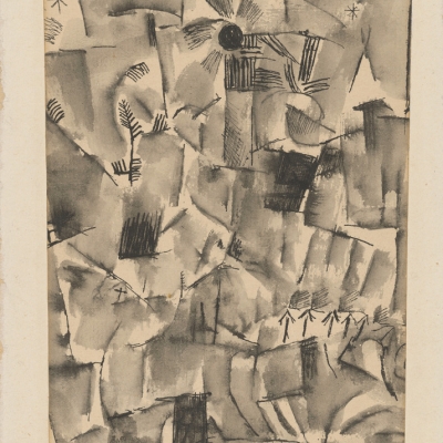 Paul Klee, Gwiazdy ponad rzeczami [Die Gestirne über den Dingen], 1913, kolekcja Muzeum Sztuki w Łodzi