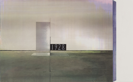 R.H. Quaytman, Łódź Poem, Chapter 2 (Replica of Kobro's Spatial Composition, 1928), 2004, malarstwo painting, purchase financed by the Ministry of Culture and National Heritage within the programme „National Collections of Contemporary Art”
