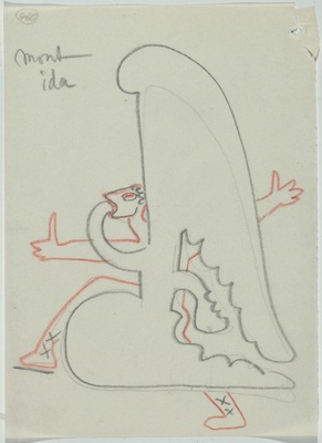 Siergiej Eisenstein, rysunki z serii: bez tytułu; niedatowane, kolekcja prywatna: Alexander Gray Associates, Nowy Jork; Matthew Stephenson, Londyn