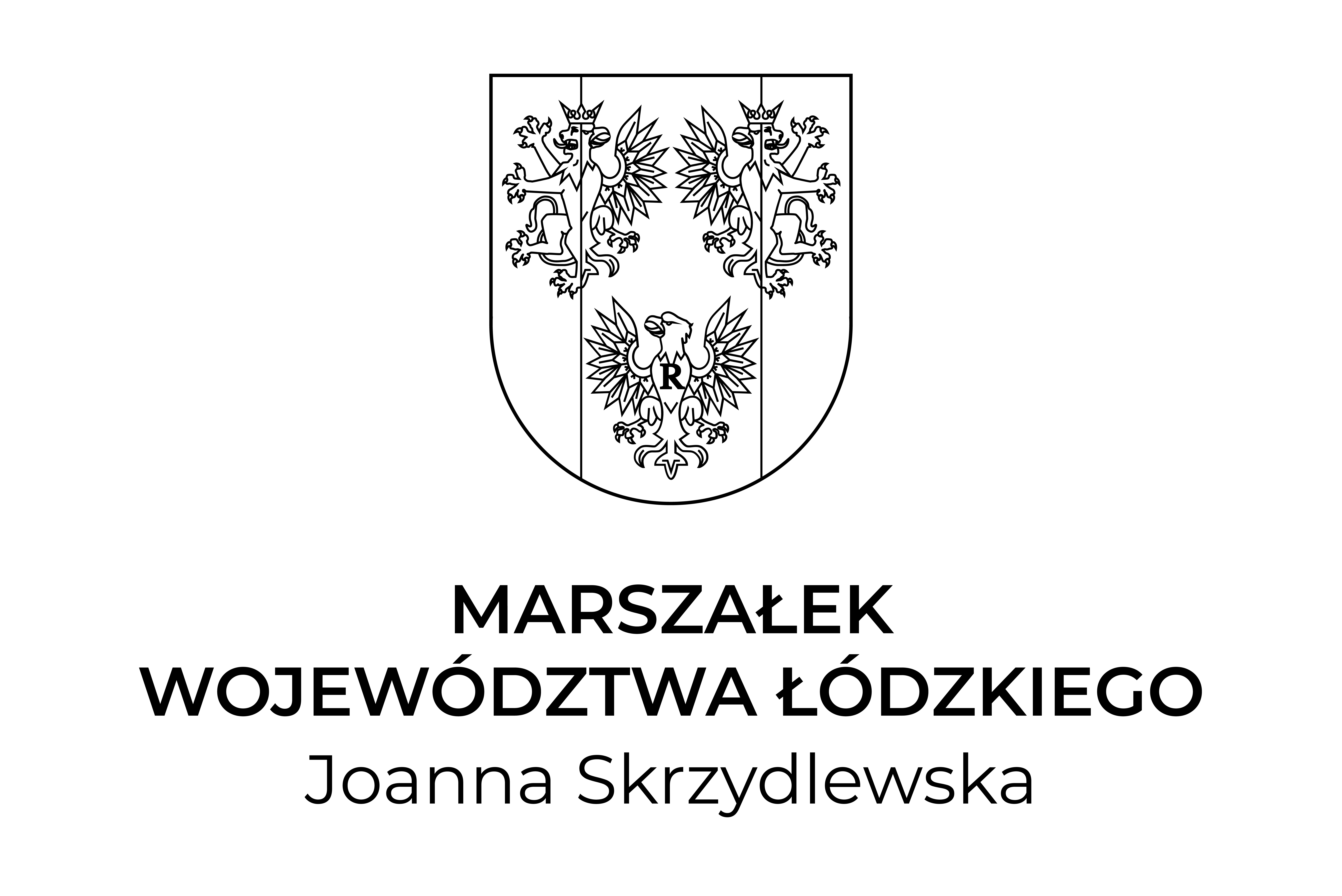 logotyp Marszałek Województwa Łodzkiego Joanna Skrzydlewska