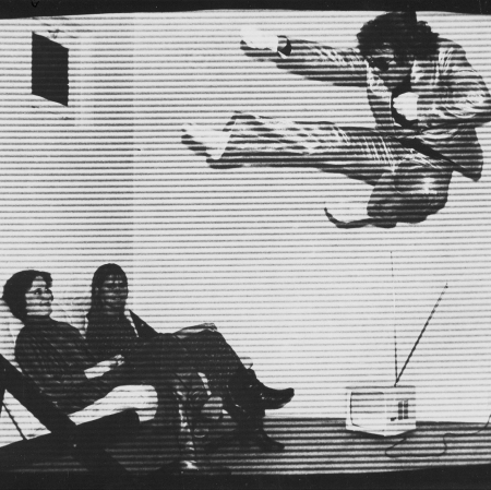 Zygmunt Rytka, "Bluff", 1978, black-and-white photograph, from the collection of Muzeum Sztuki in Łódź