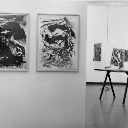 Dokumentacja wystawy „Emilio Vedova. Grafika 1958 – 1990”, fot. archiwum Muzeum Sztuki w Łodzi