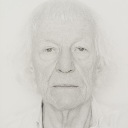 Roman Opałka, "OPAŁKA 1965/1-∞, Detail 5420120", before 2001, black-and-white photograph, from the collection of Muzeum Sztuki in Łódź