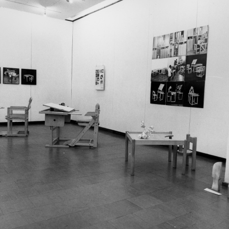 Dokumentacja wystawy „Sprawni inaczej. Meble i sprzęty dla dzieci niepełnosprawnych”, fot. archiwum Muzeum Sztuki w Łodzi