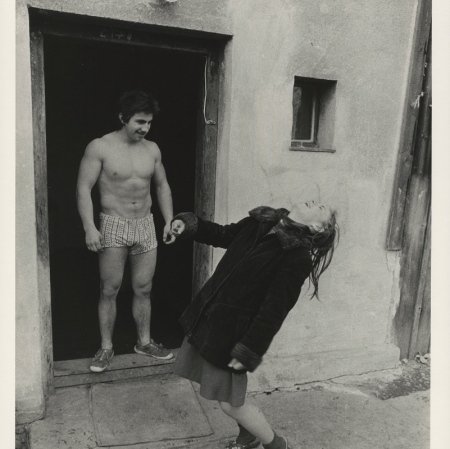 Jindřich Štreit, "Untitled", 1980, black-and-white photograph, from the collection of Muzeum Sztuki in Łódź