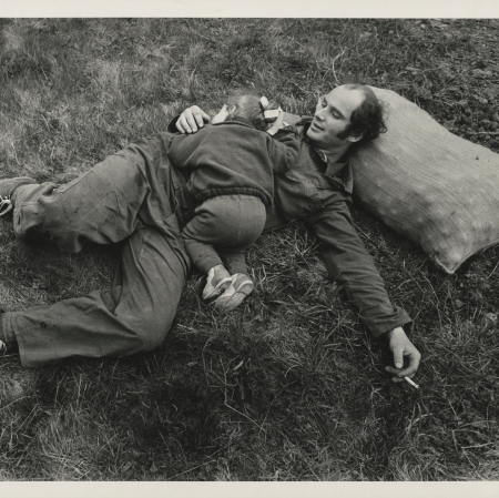 Jindřich Štreit, "Untitled", 1980, black-and-white photograph, from the collection of Muzeum Sztuki in Łódź