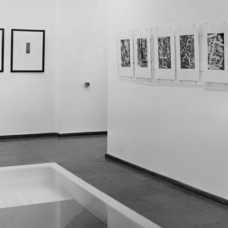 Dokumentacja wystawy „Emilio Vedova. Grafika 1958 – 1990”, fot. archiwum Muzeum Sztuki w Łodzi