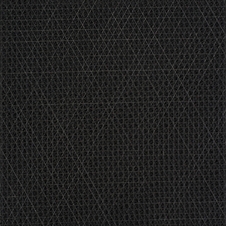 François Morellet, Kompozycja pod kątem 15, 30, 45, 60, 75, 90 stopni, drewno, farba, Muzeum Sztuki w Łodzi