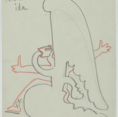 Siergiej Eisenstein, rysunki z serii: bez tytułu; niedatowane, kolekcja prywatna: Alexander Gray Associates, Nowy Jork; Matthew Stephenson, Londyn