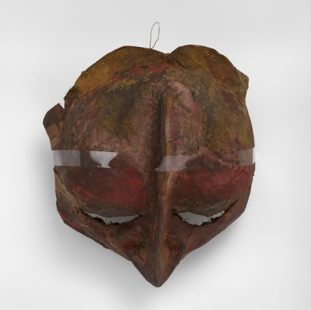 Franciszka Themerson, Ubu Masks, 1951, oil paint on paper-maché © Themerson Estate, London Richard Saltoun Gallery, London