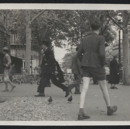 "Photographs from France", 1957, black and white photography, from the collection of the Muzeum Sztuki, Łódź