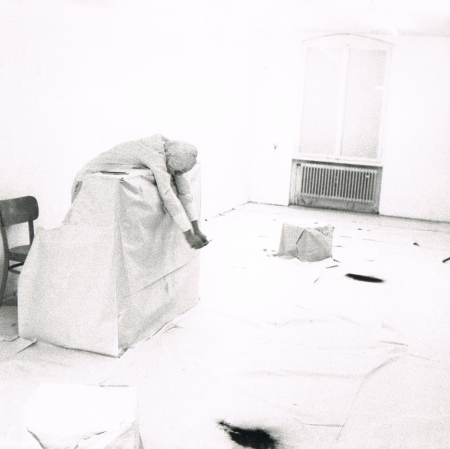 "Koncert",  Kunstlerhaus  Stuttgart, 1981, from the archives of Marek Chlanda, Kraków