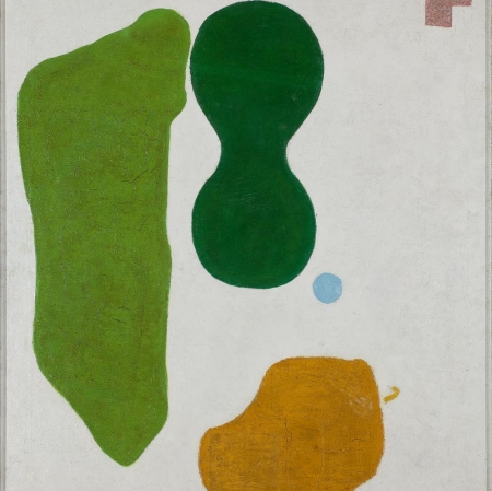 Władysław Strzemiński Kompozycja syntetyczna 1/ Synthetic Composition 1, 1923 farby olejne, płótno/ oil paint, canvas, Muzeum Sztuki w Łodzi