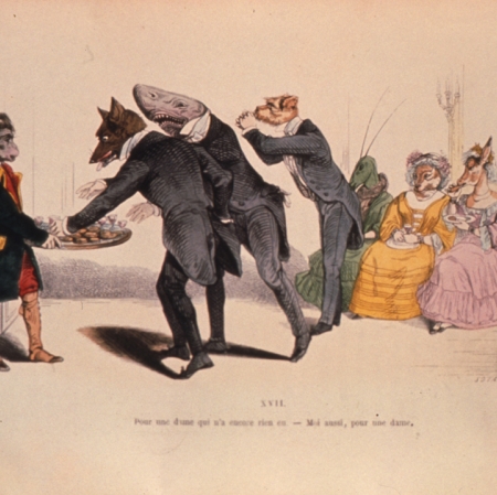 Marcel Broodthaers, Caricatures-Grandville, slideshow © Estate Marcel Broodthaers, Brussels