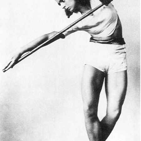 Rosalia Chladek, Taniec z drążkiem, 1930, Austriacka Biblioteka Narodowa, Wiedeń
