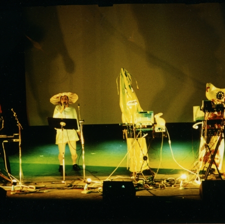AG. Geige, 3. Internationales Art Rock Festival, Frankfurt nad Menem, 1991, fot. Dieter Wuschanski