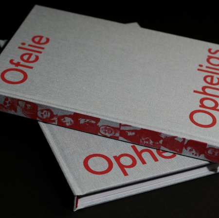 Ofelias. Iconography of Madness, design: Noviki