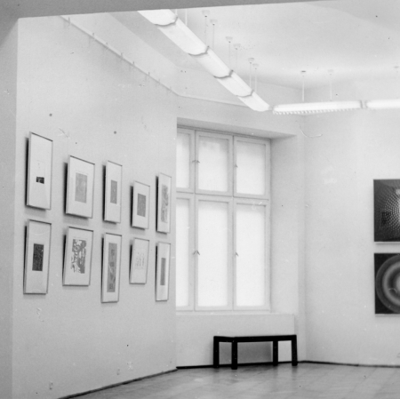 Widok wystawy „Współczesna grafika japońska”, fot. archiwum Muzeum Sztuki w Łodzi