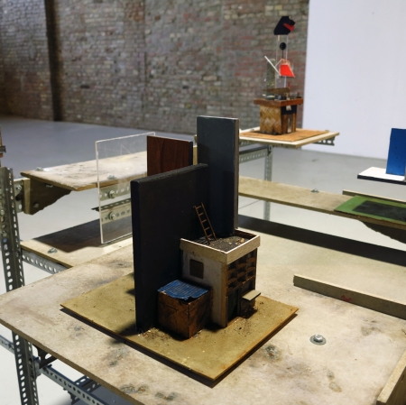 of the Kiosk Village (detail), 2013–2014, Balázs-Dénes Collection, Budapest 
