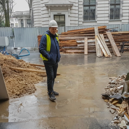 Construction works
