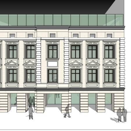 Building facade visualization