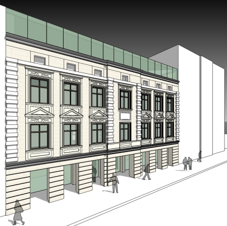 Building facade visualization