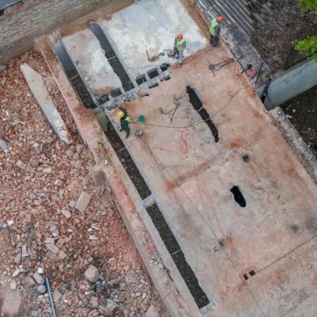 Construction works