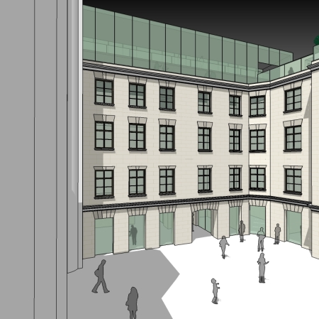 Building facade visualization
