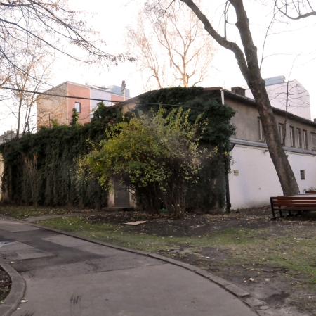 Old building in garden