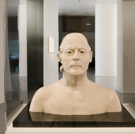 Sculpture with multiple faces