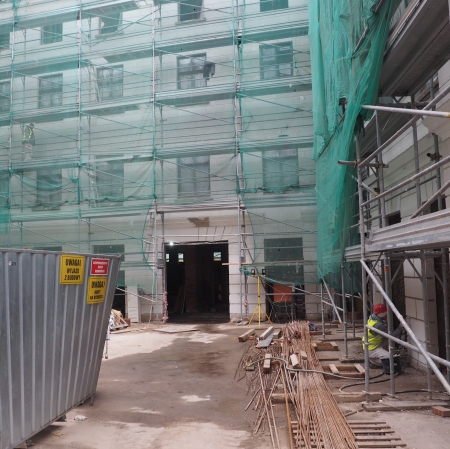 Construction works