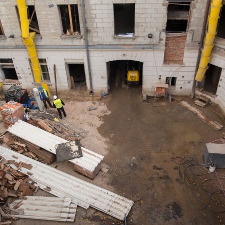 Construction works