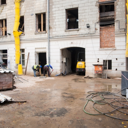 Construction works