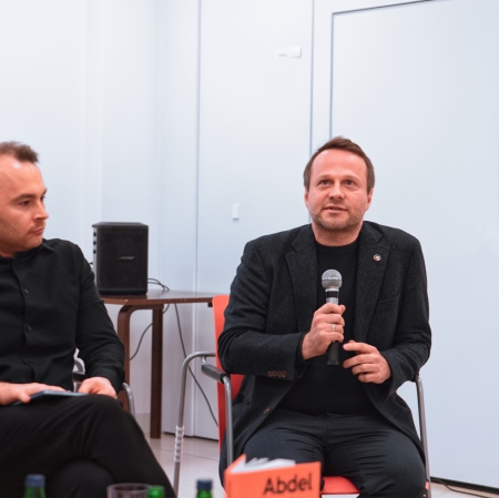 reportaż ze spotkania z Abdelkader Lagtaâ