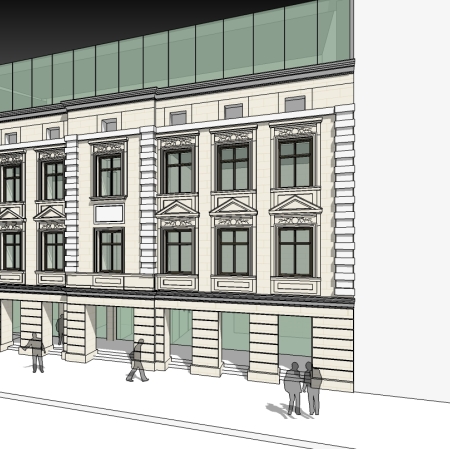 Building facade visualization