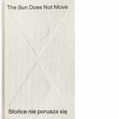 The image presents the book. The cover is white. There are two crossed lines intersecting in the middle, above and below them there are circles. At the top, there is the publication's title in English, at the bottom in Polish. 