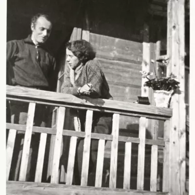 Katarzyna Kobro, Władysław Strzemiński, Wisła, 1933,