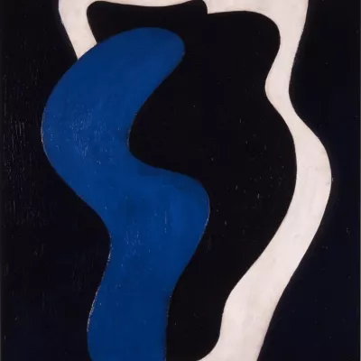 Kompozycja planimetryczna, Wanda Chodasiewicz (Nadia Leger), 1926, kolekcja Muzeum Sztuki w Łodzi