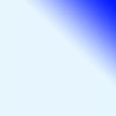 The image is square. In the upper right corner, there is a navy blue color, which gradually turns into light-blue throughout the entire image.