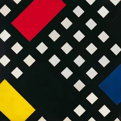 T van Doesburg, Kontrkompozycja XV, 1925