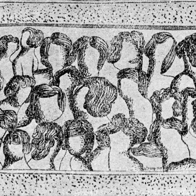 Marek Wlodarski (Henryk Streng), illustration from the book Debora Vogel \\\\