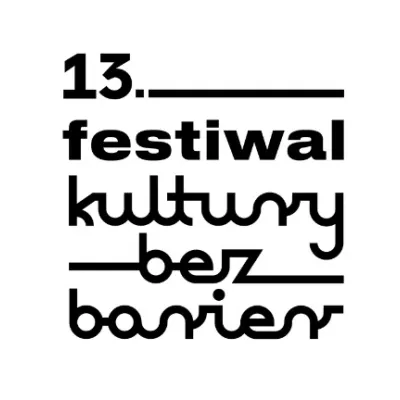 CZarny napis na bałym tle