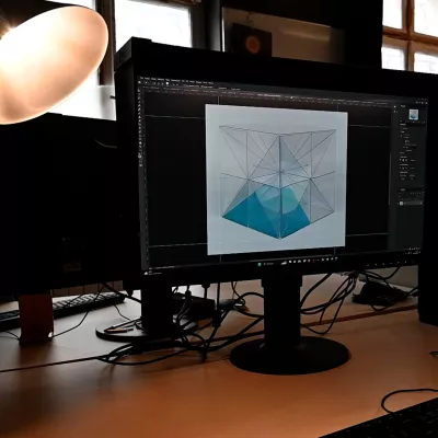 Photo of a computer monitor