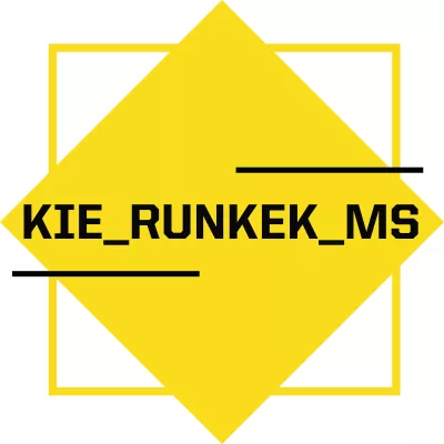 two yellow squares and black text KIE_RUNEK_MS